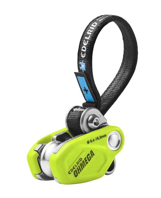 Edelrid OHMEGA - מכשיר אבטחה והתנגדות להפרשי משקל